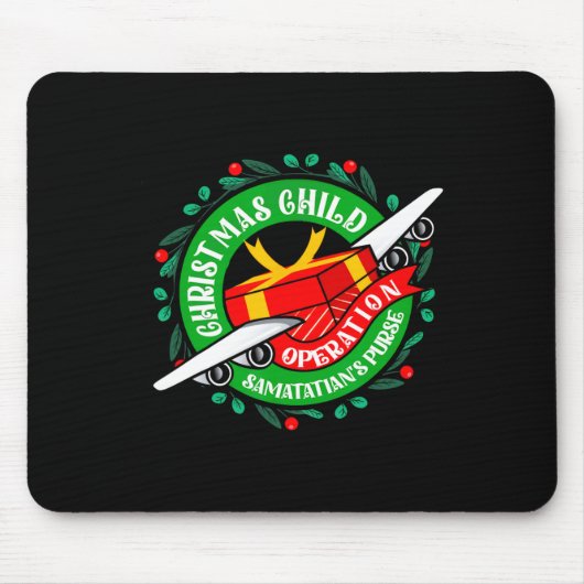 Samaritan's Purse Operation Christmas Child Meme C Muismat (Voorkant)