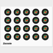Samaritan's Purse Operation Christmas Child Meme C Ronde Sticker (Vel)