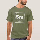 Samarium / Periodiek Tafel - SM Element T-shirt (Voorkant)