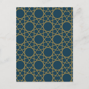 Samarkand Gouden Geometrie Briefkaart