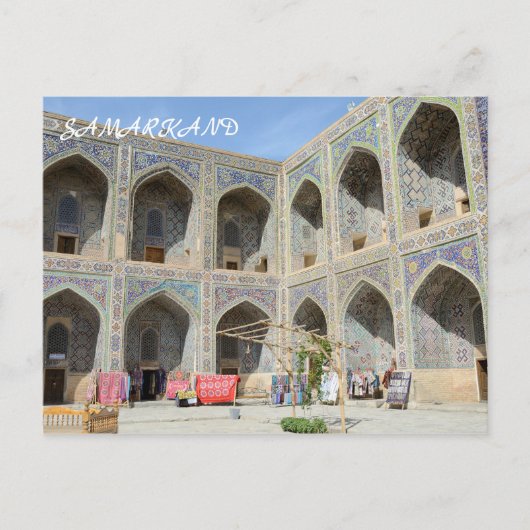 Samarkand, Oezbekistan Briefkaart (Voorkant)