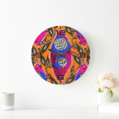Samarkande Bloesems Kunst Wandklok (Huis)