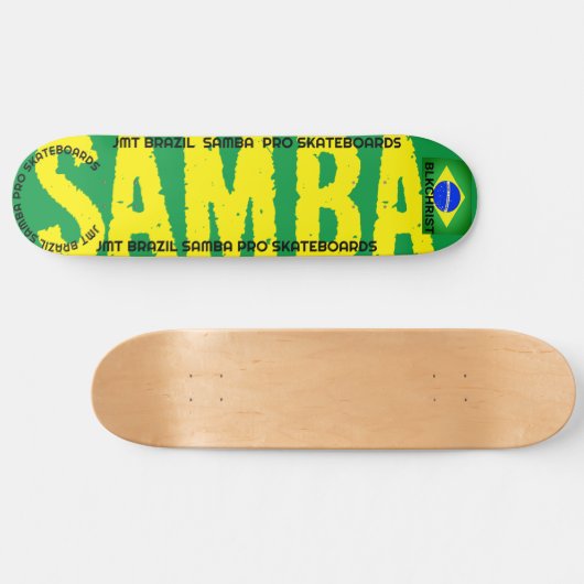 SAMBA BLK CHRIST 8 1/4" Skateboard Deck (Horizontaal)
