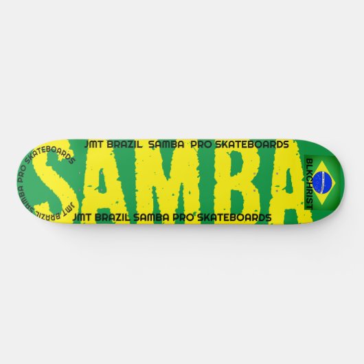 SAMBA BLK CHRIST 8 1/4" Skateboard Deck (Horizontaal)