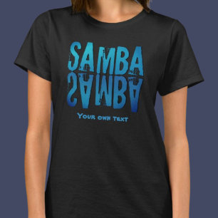 Samba brasileiro do Brasil dance muziek T-Shirt