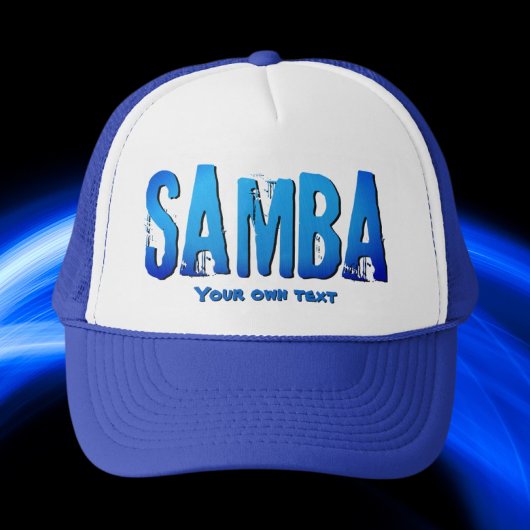 Samba brasileiro do Brasil dance muziek T-Shirt Trucker Pet
