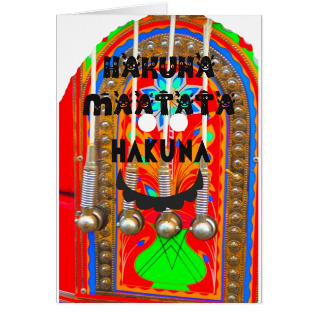 Samba Carnaval kleuren Hakuna Matata glitters.png (Voorkant)
