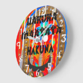 Samba Carnival kleuren Grote Klok (Hoek)