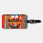 Samba Carnival kleuren Hakuna Matata blings.png Bagagelabel (Voorkant horizontaal)
