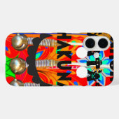 Samba Carnival kleuren Hakuna Matata blings.png Case-Mate iPhone Case (Achterkant (horizontaal))