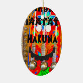 Samba Carnival kleuren Hakuna Matata blings.png Keramisch Ornament (Rechts)