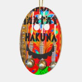 Samba Carnival kleuren Hakuna Matata blings.png Keramisch Ornament (Links)