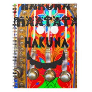 Samba Carnival kleuren Hakuna Matata blings.png Notitieboek
