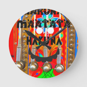 Samba Carnival kleuren Hakuna Matata blings.png Ronde Klok