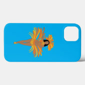 Samba Dancer Blue Phone Case (Achterkant (horizontaal))