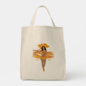 Samba Dancer Grote Tote Bag (Achterkant)