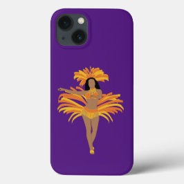Samba Dancer Paarse Telefoonhoes Case-Mate iPhone Case