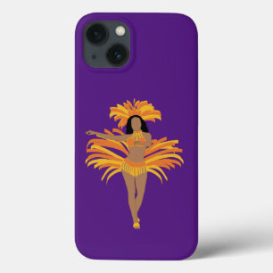 Samba Dancer Paarse Telefoonhoes Case-Mate iPhone Case