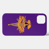 Samba Dancer Paarse Telefoonhoes Case-Mate iPhone Case (Achterkant (horizontaal))