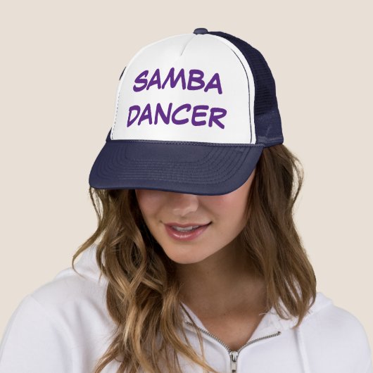 Samba Dancer Trucker Hat Pet (In situ)