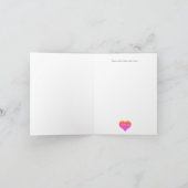 Samba dans braziliaans carnaval gevouwen Uitnodigi (Binnen)