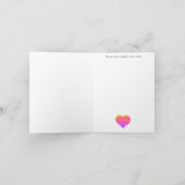 Samba dans braziliaans carnaval Uitnodiging Briefk (Binnen)