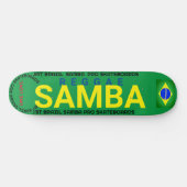 SAMBA JMT BRAZILIË 8 1/4" Skateboard Deck (Horizontaal)