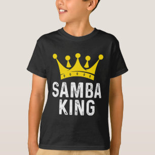 Samba King Samba Danser Gift voor Ballroom T-shirt