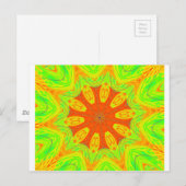 Samba Motief Art Print Briefkaart (Voorkant / Achterkant)