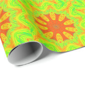 Samba Motief Art Print Cadeaupapier (Rol Hoek)