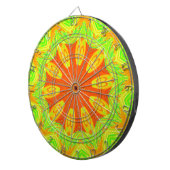 Samba Motief Art Print Dartbord (Voorkant Rechts)