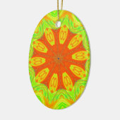 Samba Motief Art Print Keramisch Ornament (Links)