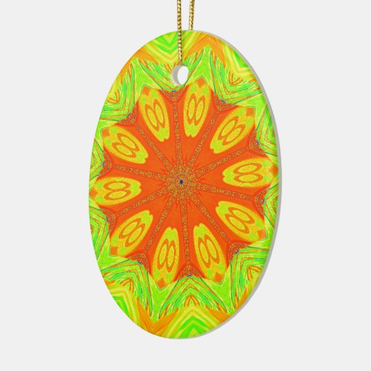 Samba Motief Art Print Keramisch Ornament (Links)