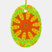 Samba Motief Art Print Keramisch Ornament (Voorkant)