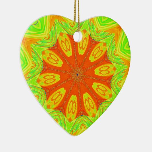 Samba Motief Art Print Keramisch Ornament (Rechts)