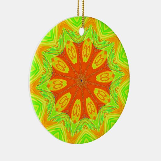 Samba Motief Art Print Keramisch Ornament (Rechts)