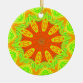 Samba Motief Art Print Keramisch Ornament (Voorkant)