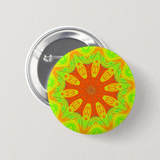 Samba Motief Art Print Ronde Button 5,7 Cm (Voorkant /achterkant)