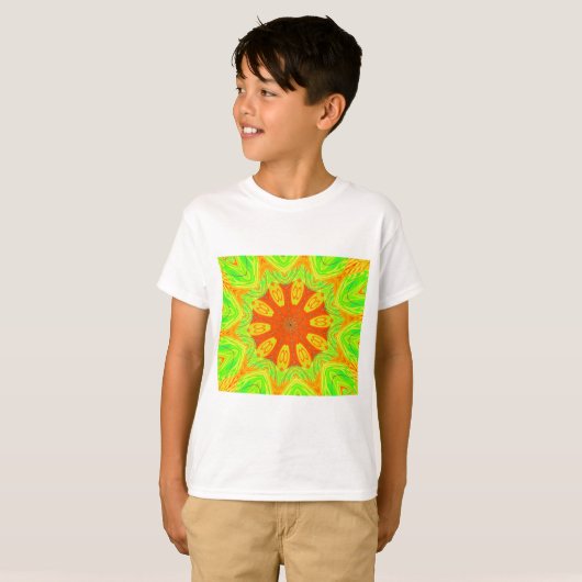 Samba Motief Art Print T-shirt (Voorkant volledig)