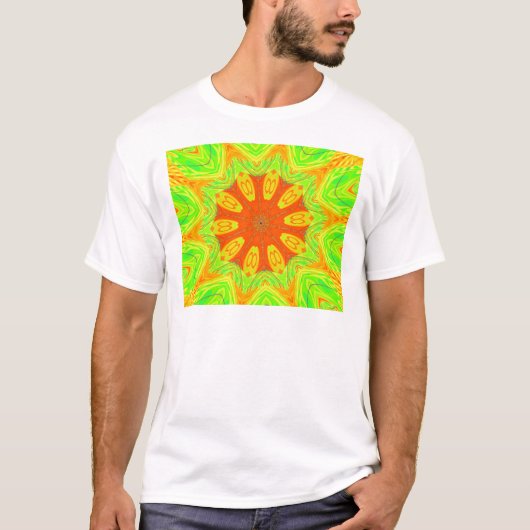 Samba Motief Art Print T-shirt (Voorkant)