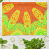 Samba Motief Art Print Theedoek (Gevouwen)