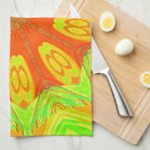 Samba Motief Art Print Theedoek (Quarter Fold)