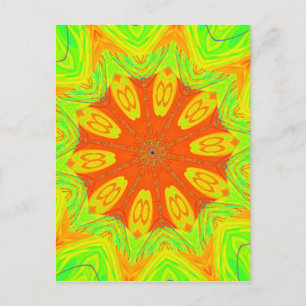Samba Motief Kunstprint Briefkaart