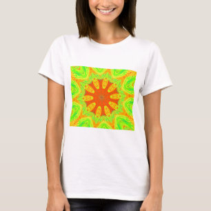 Samba Motief Kunstprint T-shirt
