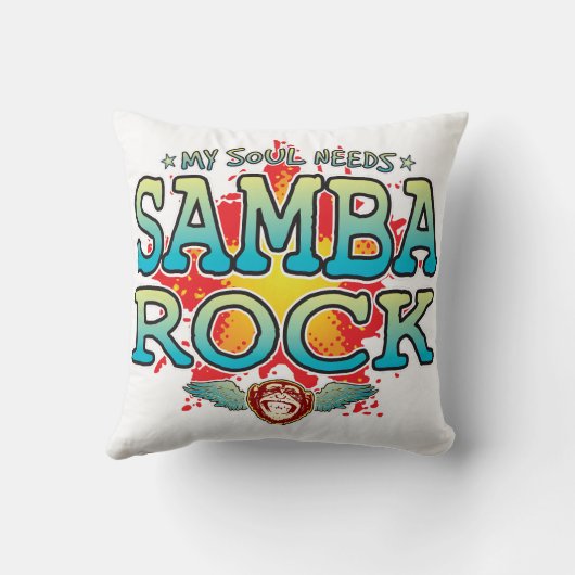 Samba Rock Soul Cushion Kussen (Achterkant)