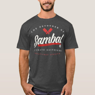 Sambal Indonsian Food Funny Retro T-shirt