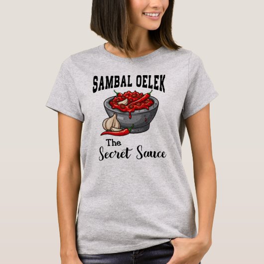 Sambal Oelek De geheime saus 2 T-shirt (Voorkant)