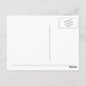 Sambataklooster Briefkaart (Achterkant)