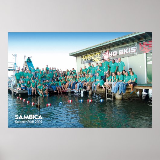 Sambica Summer Personeel 2007 Poster (Voorkant)