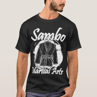 Sambo worstelen vechtsport Rusland T-shirt